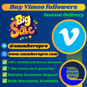 Buy Vimeo followers