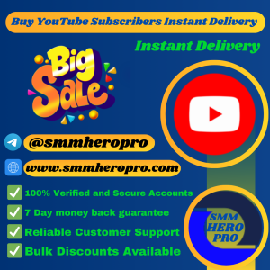 Buy YouTube Subscribers Instant Delivery