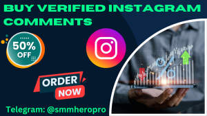 Buy verified Instagram comments 