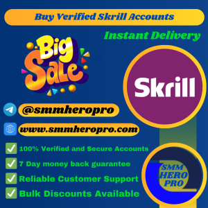 Buy Verified Skrill Accounts