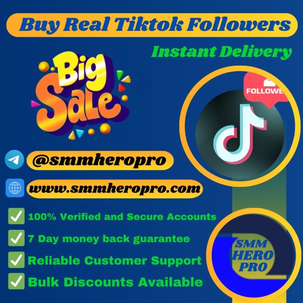 Buy Real Tiktok Followers