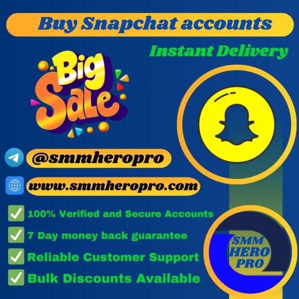 Buy Snapchat accounts