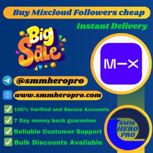 Buy Mixcloud Followers cheap