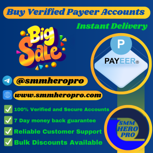 Buy Verified Payeer Accounts